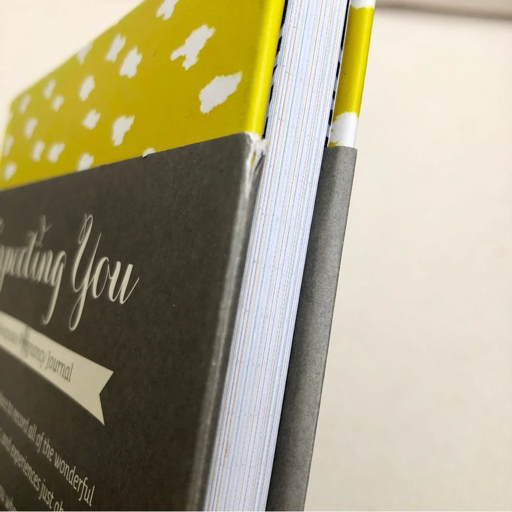 Expecting You Keepsake Pregnancy Journal - hardcover Compendium